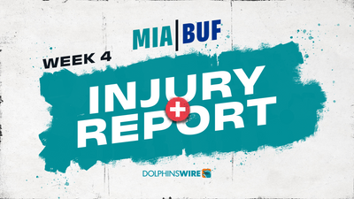 Dolphins-Bills Thursday injury report ahead of Week 4