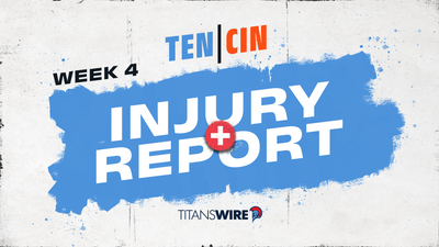 Titans-Bengals Week 4 injury report: Thursday