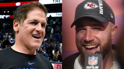 Travis Kelce Has Epic Response for Mark Cuban After Mavs Owner’s Request for Taylor Swift