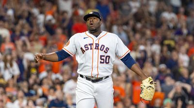 Astros’ Hector Neris Apologizes for Storming at Mariners’ Julio Rodríguez After Strikeout
