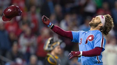 Bryce Harper Did Something Awesome for Young Fan Who Caught His Helmet After Ejection