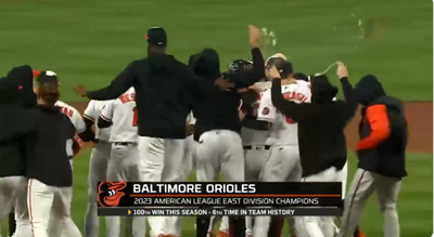 Orioles announcer Kevin Brown’s call of team’s AL East win brought down the house