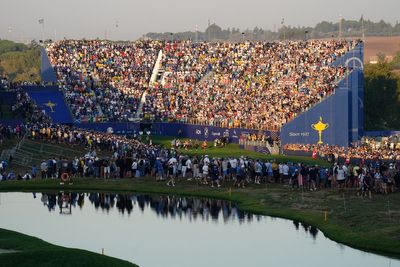 Ryder Cup under way with Europe’s ‘Team Angry’ keeping calm early on