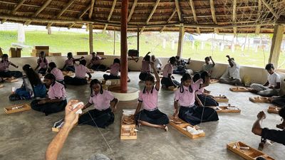 A Mysuru school, Shakthidhama’s new spin on Gandhi