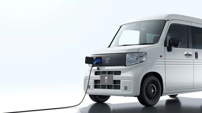 Honda N-Van e: Revealed With 130 Miles Of Range, Vehicle-To-Load