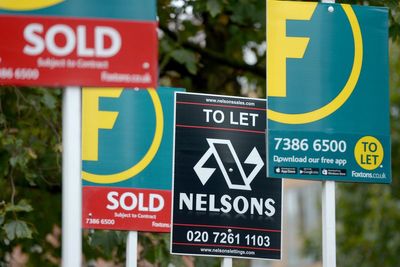 House sales fall by 16% amid increase in mortgage rates