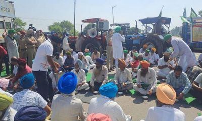 After halting trains, farmers now block Delhi-Chandigarh National Highway in protest