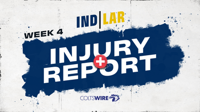 Colts vs. Rams: Updated injury report for Week 4