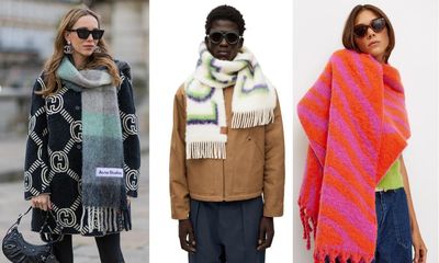 Summer is over – welcome back to big scarf season