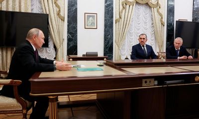 Putin speaks to former Wagner chief on TV about Ukraine deployment