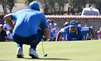Ryder Cup diary: caddies feel the heat and sweary Hovland drops Sky in it