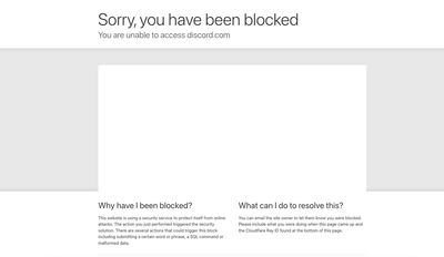 People are freaking out over being ‘blocked’ from Discord