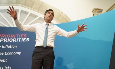 I’ve got news for Rishi Sunak: he no longer leads the conservative party