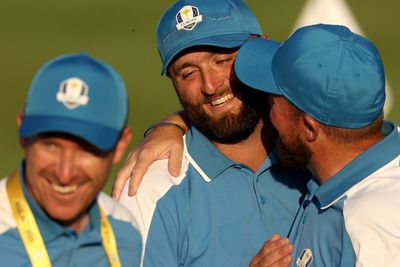 Europe storm into record-equalling five-point lead at Ryder Cup