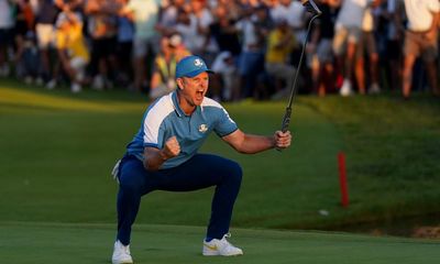 US Ryder Cup hopes in Roman ruins after Europe make history on day one