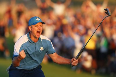 Europe relish 18th hole drama after crushing America on day one of Ryder Cup