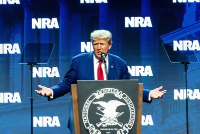 Trump is using guns to send a message