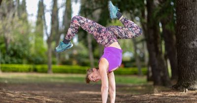 World record handstander Di, 64, has advice for women wanting to go wild