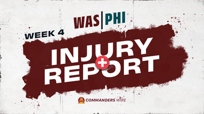 Commanders vs. Eagles: Final injury report for Week 4