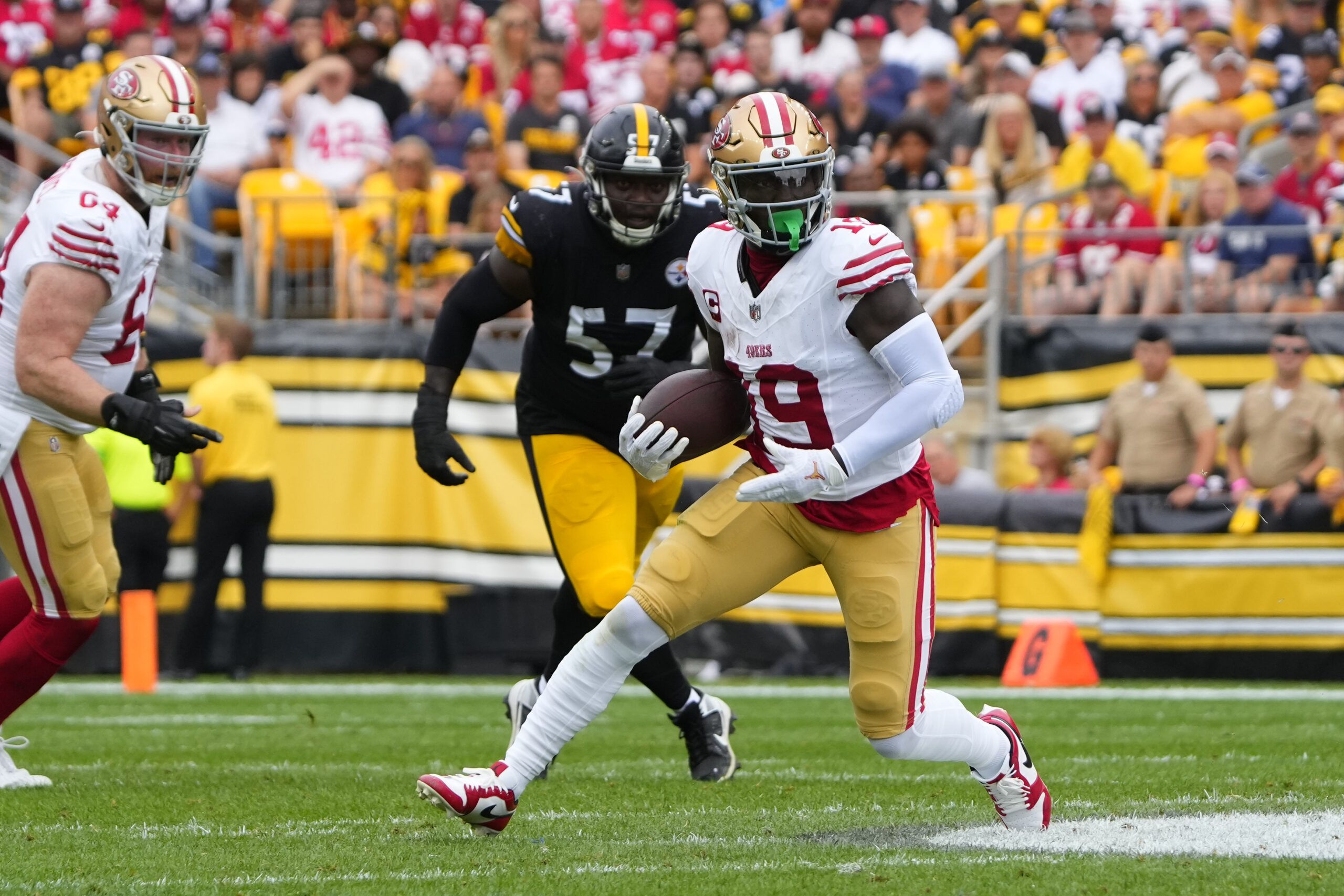 49ers Inactives: WR Deebo Samuel IN vs. Cardinals in Week 4