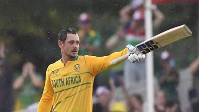 Quinton de Kock looks to bow out on a high