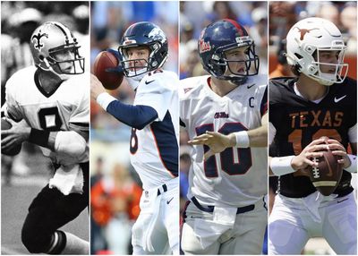 Football family: Archie, Peyton, Eli and Arch Manning from high school to the NFL