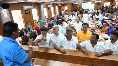 Row over additional agenda results in indefinite adjournment of municipal council meeting in Hubballi