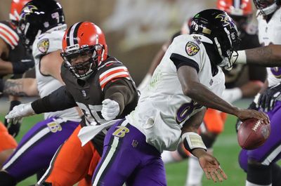 Lamar Jackson talks Browns top ranked defense, Week 3 loss to Colts and more