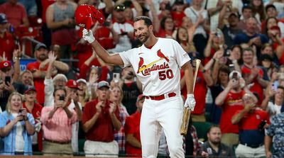 Cardinals’ Adam Wainwright Takes Final At-Bat in Front of Home Crowd in St. Louis