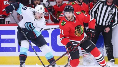 Blackhawks’ Taylor Raddysh faces difficult task of repeating 20-goal breakout