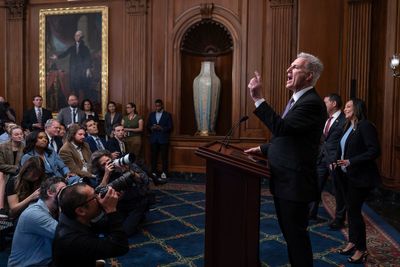 Catastrophic shutdown averted as McCarthy sides with Democrats over far right in his own party