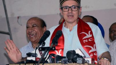 Omar Abdullah launches campaign for Kargil hill council polls, targets BJP