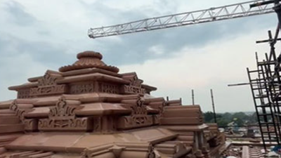 Result of 500 years of struggle and determination: Ram Janmbhoomi Trust shares glimpses of under-construction Ram temple