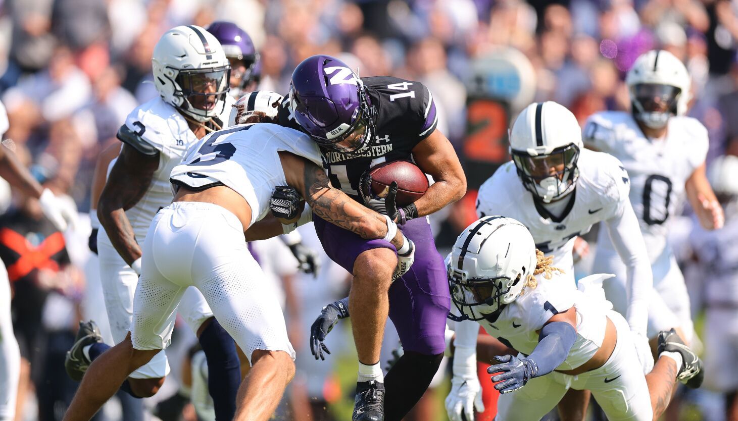 Drew Allar throws a TD and runs for another as No. 6 Penn State beats  Northwestern 41-13, National