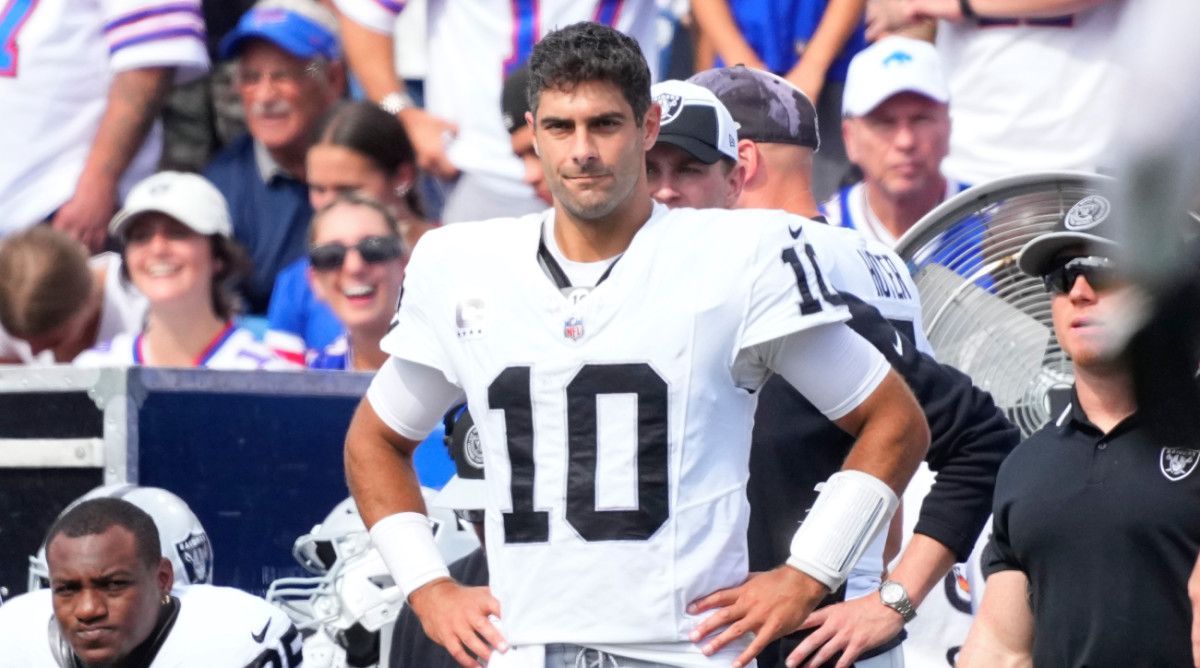 Raiders rule Jimmy Garoppolo and Nate Hobbs out vs. Chargers - A