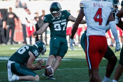 Twitter reacts to Michigan State football K Jonathan Kim’s 58-yard field goal