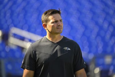 Ravens DC Mike Macdonald goes into detail on blitzing tendencies