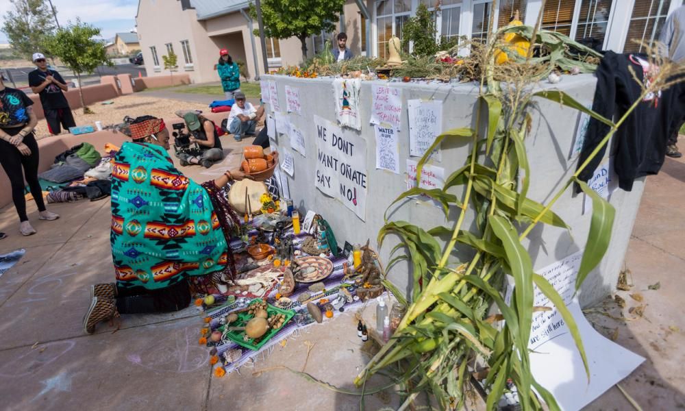 Man in Maga hat charged over shooting of Indigenous…