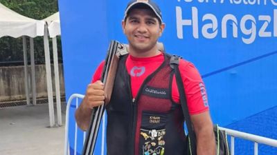 Asian Games: Kynan Darius Chenai wins bronze in men's trap individual event