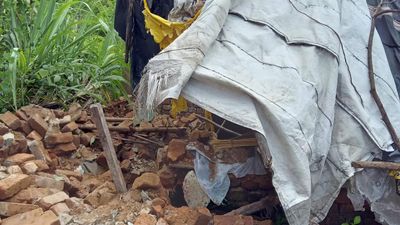 Woman dies in mud wall collapse near Arakkonam town