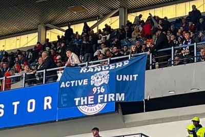Rangers launch investigation after flag with Nazi SS hate symbol seen in Ibrox crowd
