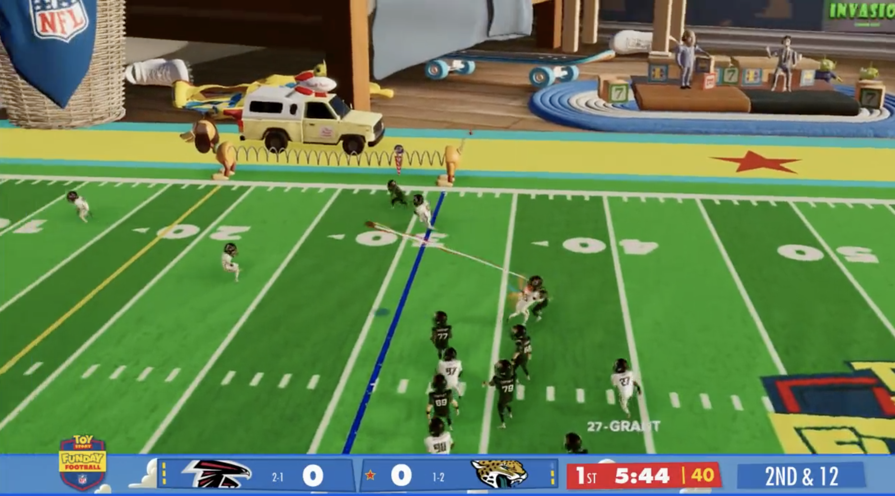 Falcons vs. Jaguars: Toy Story highlights from Week 4