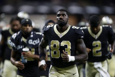 Saints say Juwan Johnson is questionable to return vs. Bucs with calf injury