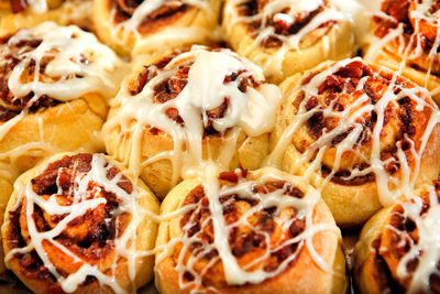 Upgrade your cinnamon rolls with bacon