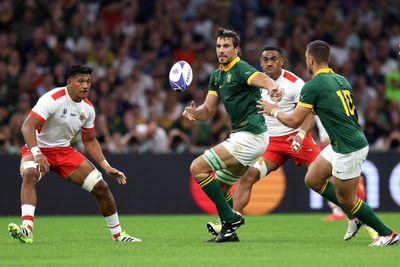 South Africa vs Tonga LIVE: Rugby World Cup result and final score as Springboks go top of Pool B