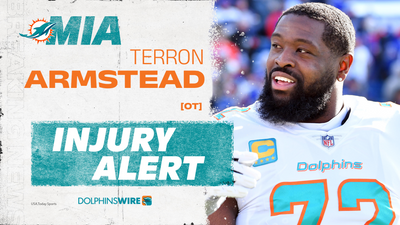 Dolphins LT Terron Armstead leaves with injury vs. Bills