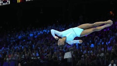 Simone Biles leads United State at world gymnastics championships