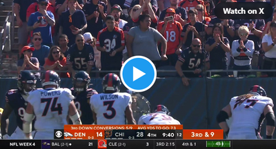 WATCH: Broncos QB Russell Wilson throws TD pass to Courtland Sutton