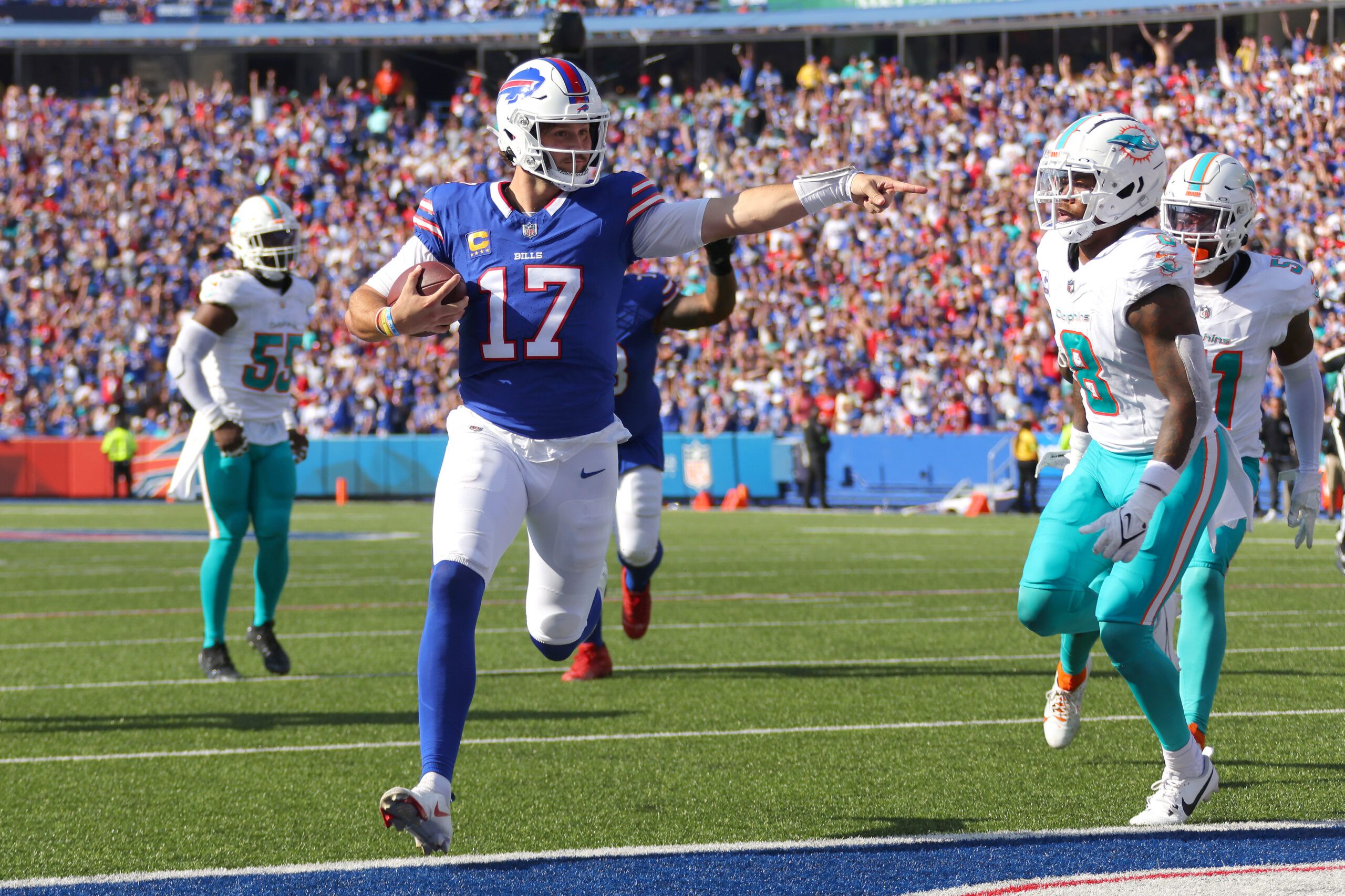 4 Observations: Allen dazzles, defense makes statement as Bills trounce  Dolphins 48-20