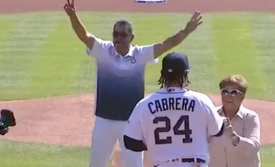 Miguel Cabrera Had Such a Special Moment With His Parents Before His Final MLB Game